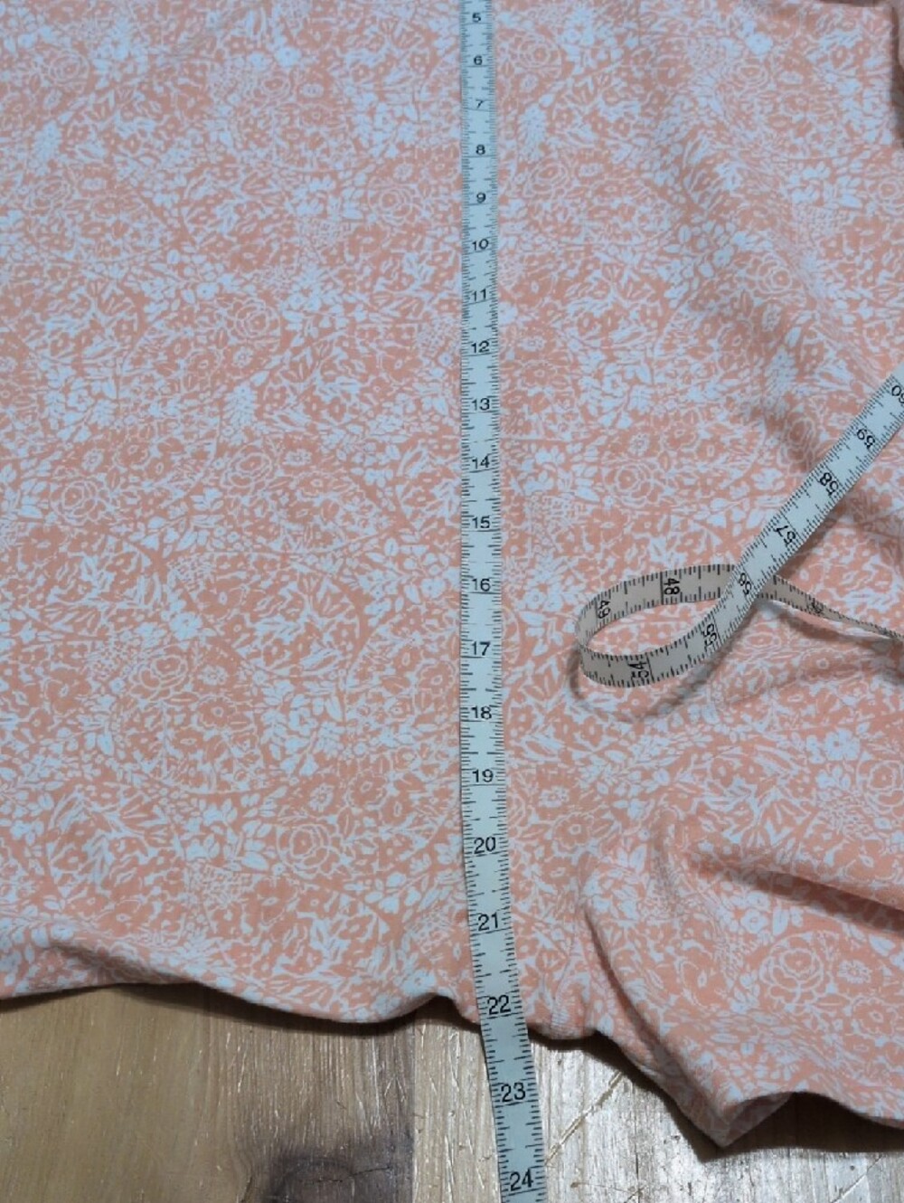 croft & barrow White Tee with Pink & Green Floral, Pack Print - - Picture 5 of 5